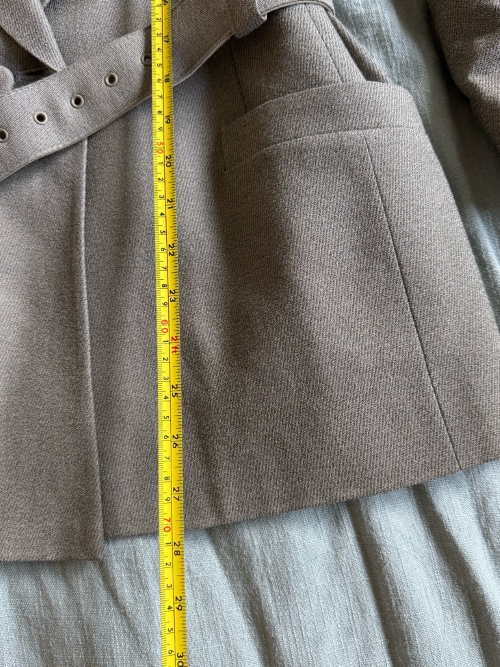 Vintage David N. Luxury Wool Blend Blazer Top Dress (small) - Picture 10 of 15